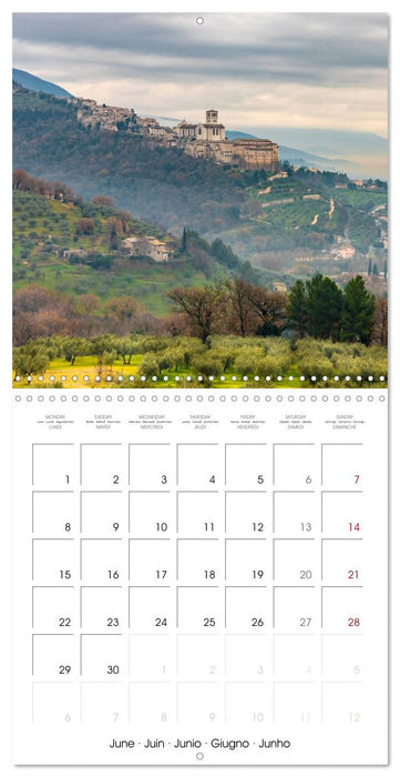 Assisi - Medieval Heart of Italy (CALVENDO Monthly Calendar 2026)