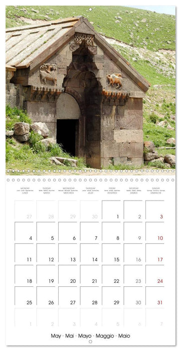 Surprises from Armenia (CALVENDO Monthly Calendar 2026)