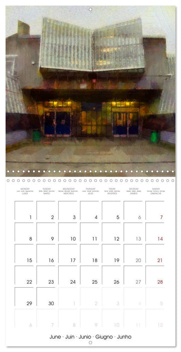 Brutalist Architecture of London (CALVENDO Monthly Calendar 2026)