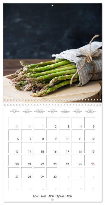 Aesthetic fruit and veggies (CALVENDO Monthly Calendar 2026)