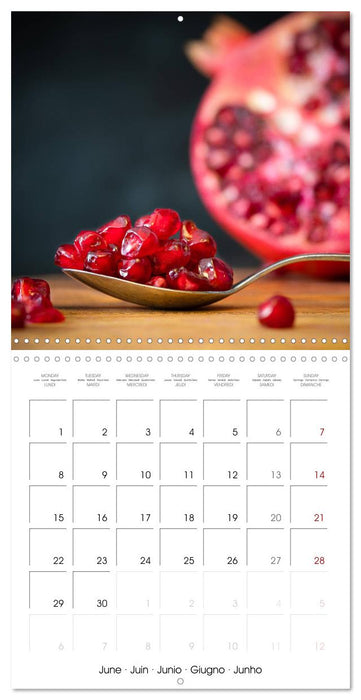 Aesthetic fruit and veggies (CALVENDO Monthly Calendar 2026)