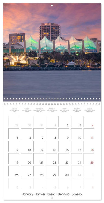 SAN DIEGO Coastal city with flair (CALVENDO Monthly Calendar 2026)