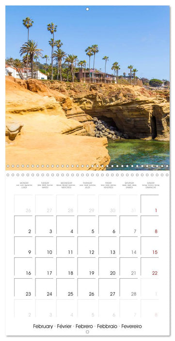 SAN DIEGO Coastal city with flair (CALVENDO Monthly Calendar 2026)