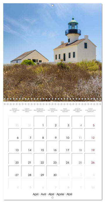 SAN DIEGO Coastal city with flair (CALVENDO Monthly Calendar 2026)