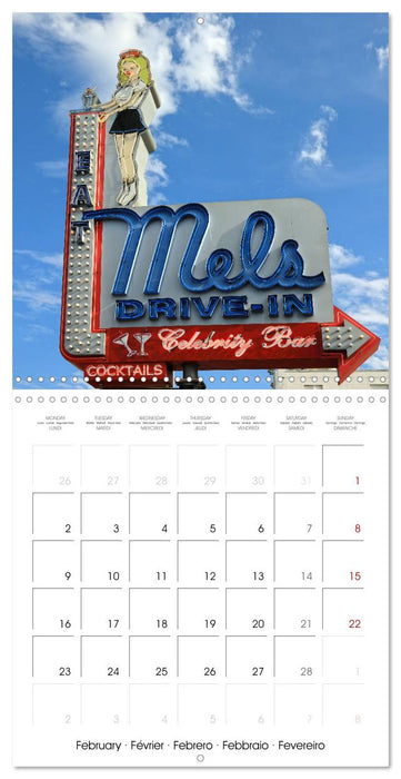 American Diners - they still exist (CALVENDO Monthly Calendar 2026)
