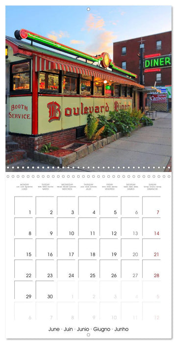American Diners - they still exist (CALVENDO Monthly Calendar 2026)