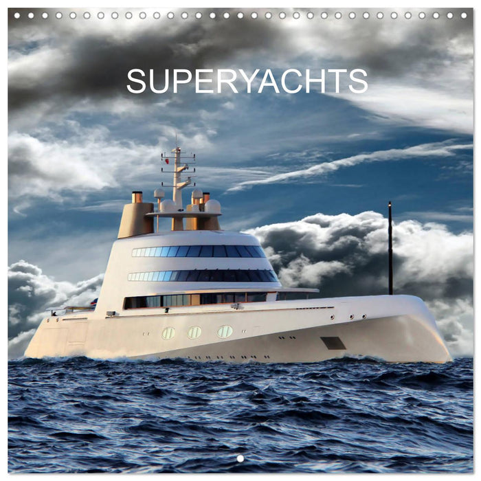 SUPERYACHTS (CALVENDO Monthly Calendar 2026)
