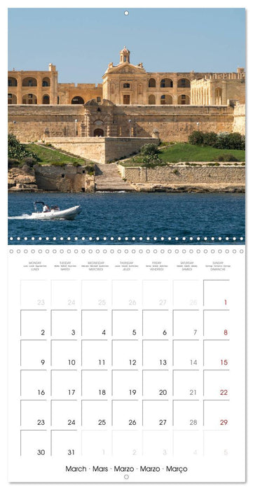 Malta - Gozo and Comino (CALVENDO Monthly Calendar 2026)