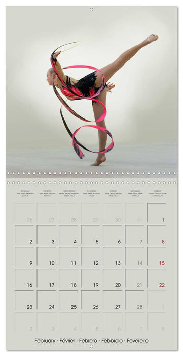 GYMNASTIQUE RYTHMIQUE (CALVENDO Calendrier mensuel 2026)