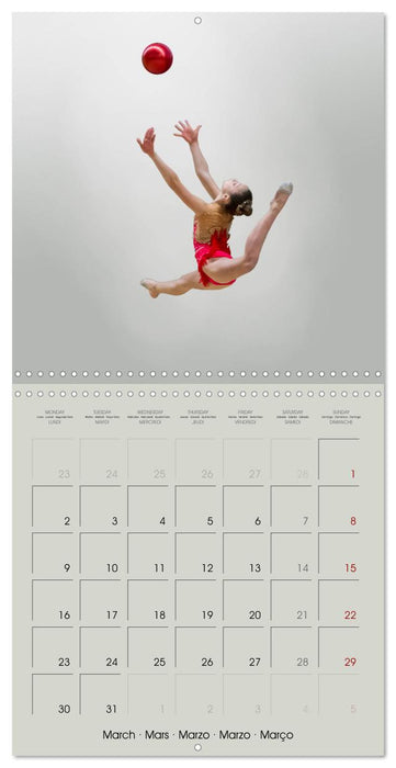 GYMNASTIQUE RYTHMIQUE (CALVENDO Calendrier mensuel 2026)