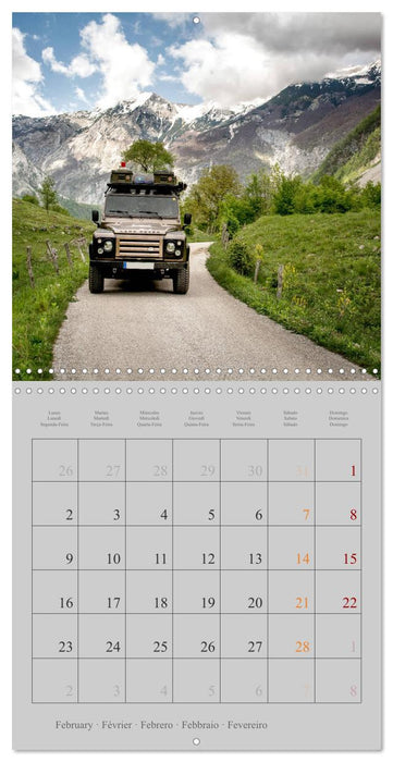 Off the Beaten Tracks through Europe (CALVENDO Monthly Calendar 2026)