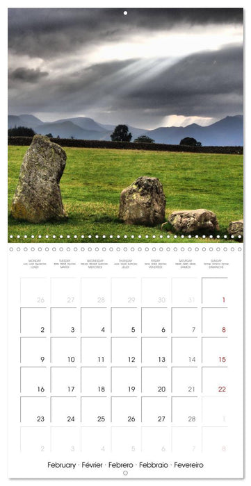 LAKE DISTRICT CUMBRIA Dramatic Art Photos (CALVENDO Monthly Calendar 2026)