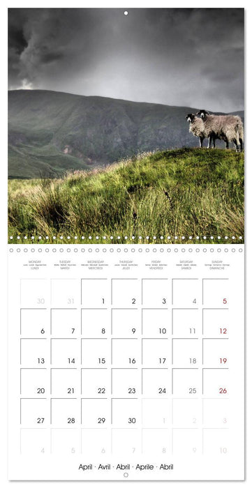 LAKE DISTRICT CUMBRIA Dramatic Art Photos (CALVENDO Monthly Calendar 2026)