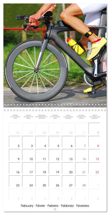 Triathlon Fairly Close (CALVENDO Monthly Calendar 2026)