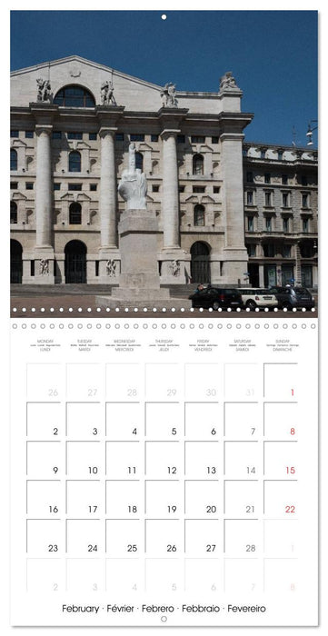 Milan - Italy (CALVENDO Monthly Calendar 2026)