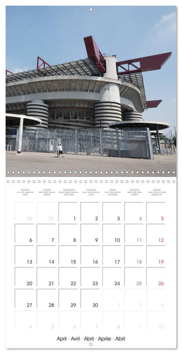 Milan - Italy (CALVENDO Monthly Calendar 2026)