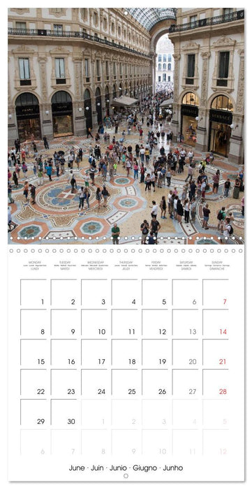 Milan - Italy (CALVENDO Monthly Calendar 2026)