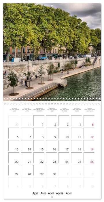 Grandes villes de France - Lyon (CALVENDO Calendrier mensuel 2026)