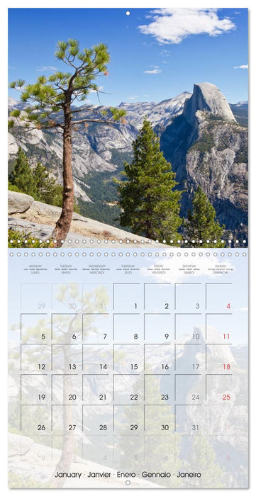 Gorgeous California YOSEMITE NATIONAL PARK (CALVENDO Monthly Calendar 2026)
