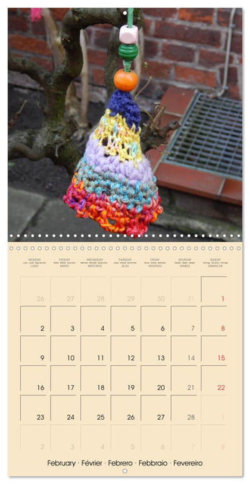 Urban Knitting (CALVENDO Monthly Calendar 2026)