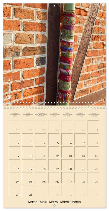 Urban Knitting (CALVENDO Monthly Calendar 2026)