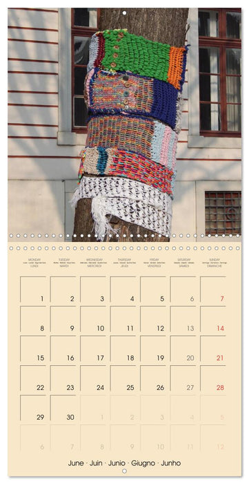 Urban Knitting (CALVENDO Monthly Calendar 2026)