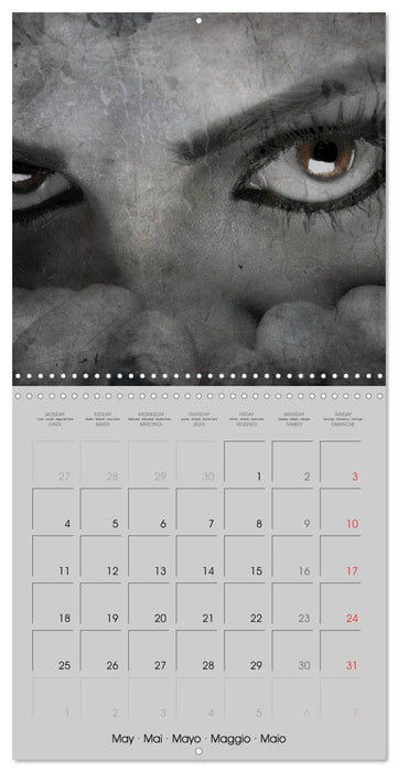 Kisses of dark dreams (CALVENDO Monthly Calendar 2026)