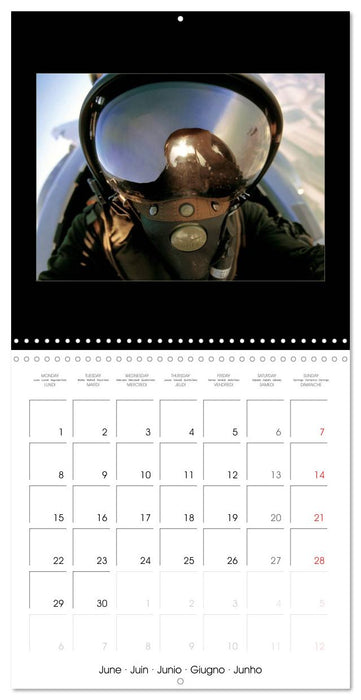 Vol en Mirage F1 (CALVENDO Calendrier mensuel 2026)