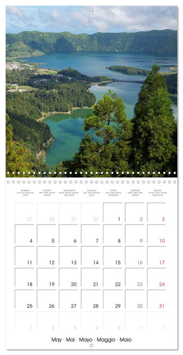 Beautiful Azores (CALVENDO Monthly Calendar 2026)