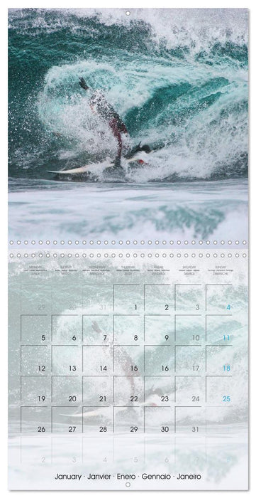 Surfing Passion (CALVENDO Monthly Calendar 2026)