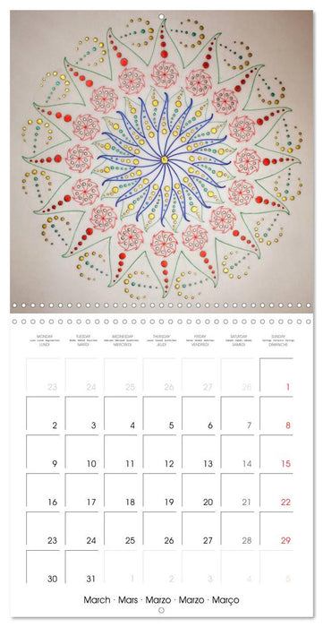 Sacred Geometry Healing (CALVENDO Monthly Calendar 2026)