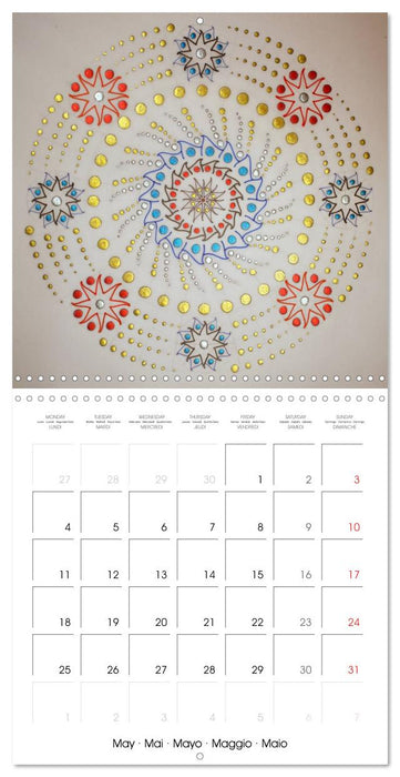 Sacred Geometry Healing (CALVENDO Monthly Calendar 2026)