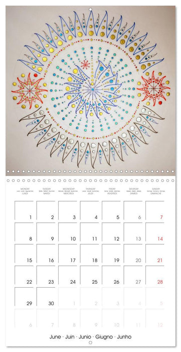 Sacred Geometry Healing (CALVENDO Monthly Calendar 2026)