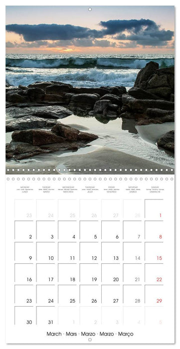 Bretagne Paysages côtiers (CALVENDO Calendrier mensuel 2026)