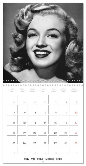 Movie Stars - Angels of the Golden Age (CALVENDO Monthly Calendar 2026)