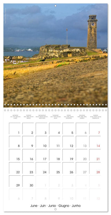Sri Lanka 2026 - Exotic Paradise (CALVENDO Monthly Calendar 2026)