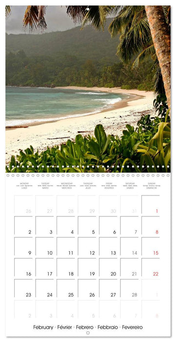 dream beaches - Seychelles (CALVENDO Monthly Calendar 2026)