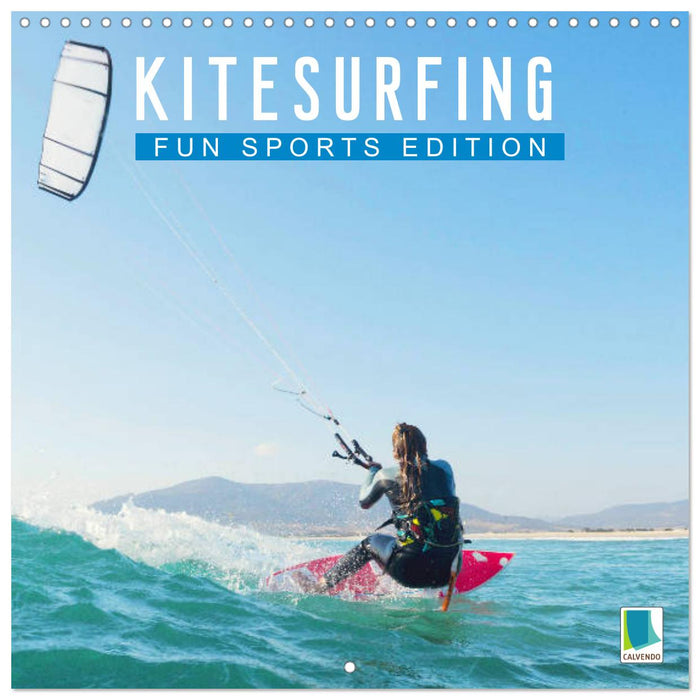 Fun sports edition: Kitesurfing (CALVENDO Monthly Calendar 2026)