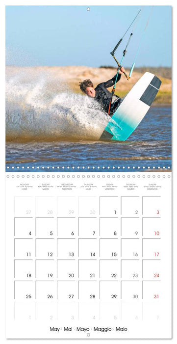 Fun sports edition: Kitesurfing (CALVENDO Monthly Calendar 2026)