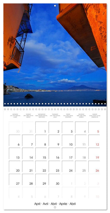 Around Naples (CALVENDO Monthly Calendar 2026)