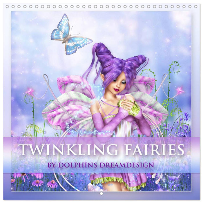 Twinkling Fairies (CALVENDO Monthly Calendar 2026)