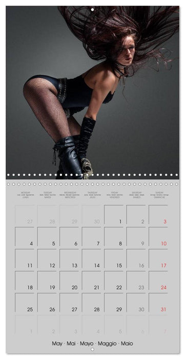 Erotica • Sensual Leather & Lingerie Fantasies (CALVENDO Monthly Calendar 2026)