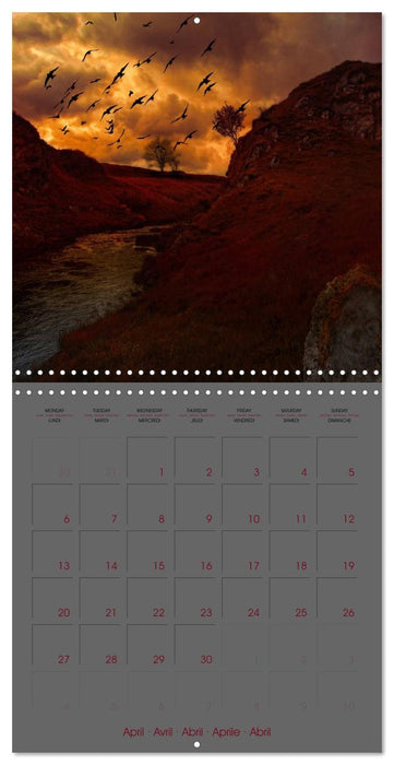 Gothic - Awaiting Darkness (CALVENDO Monthly Calendar 2026)