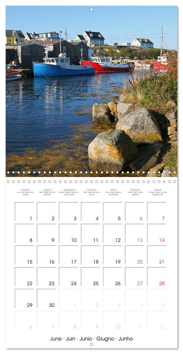 Canada-Est (CALVENDO Calendrier mensuel 2026)