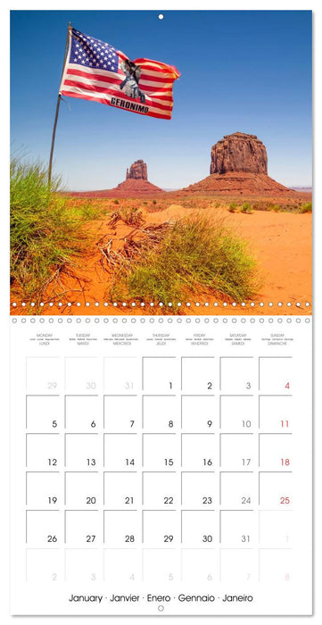 Monument Valley – Gorgeous Scenic Views (CALVENDO Monthly Calendar 2026)