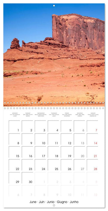 Monument Valley – Gorgeous Scenic Views (CALVENDO Monthly Calendar 2026)