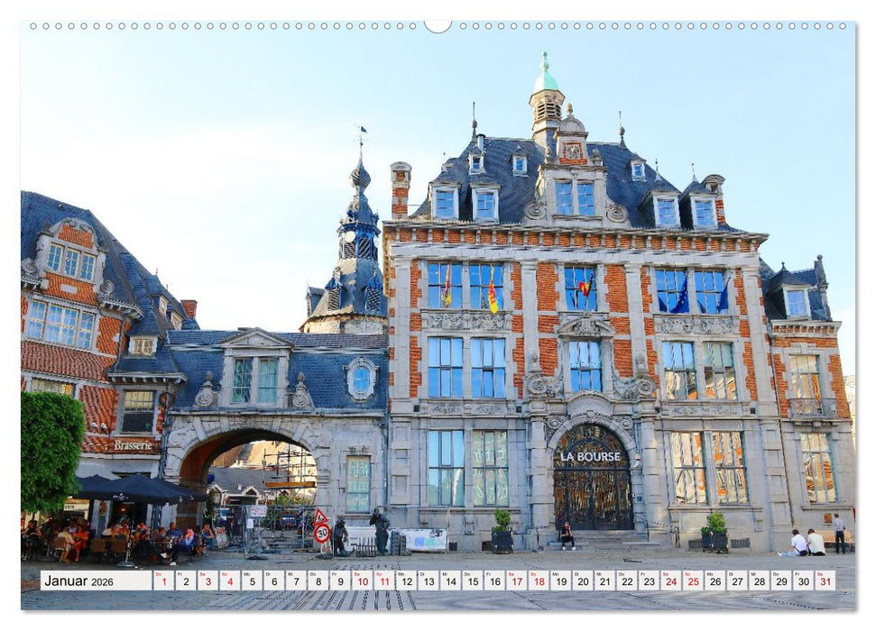 Namur - Hauptstadt der Wallonie (CALVENDO Wandkalender 2026)