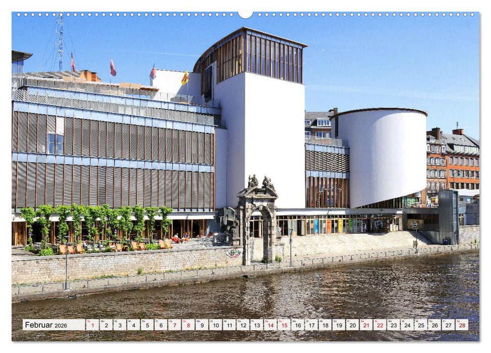 Namur - Hauptstadt der Wallonie (CALVENDO Wandkalender 2026)