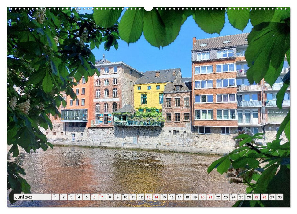 Namur - Hauptstadt der Wallonie (CALVENDO Premium Wandkalender 2026)