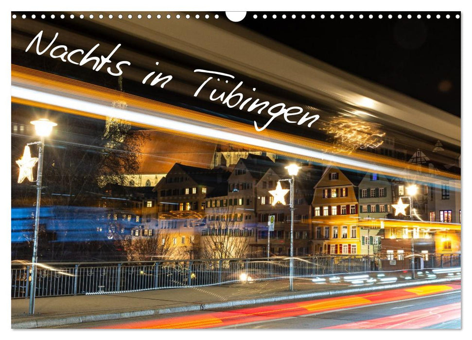Nachts in Tübingen (CALVENDO Wandkalender 2026)